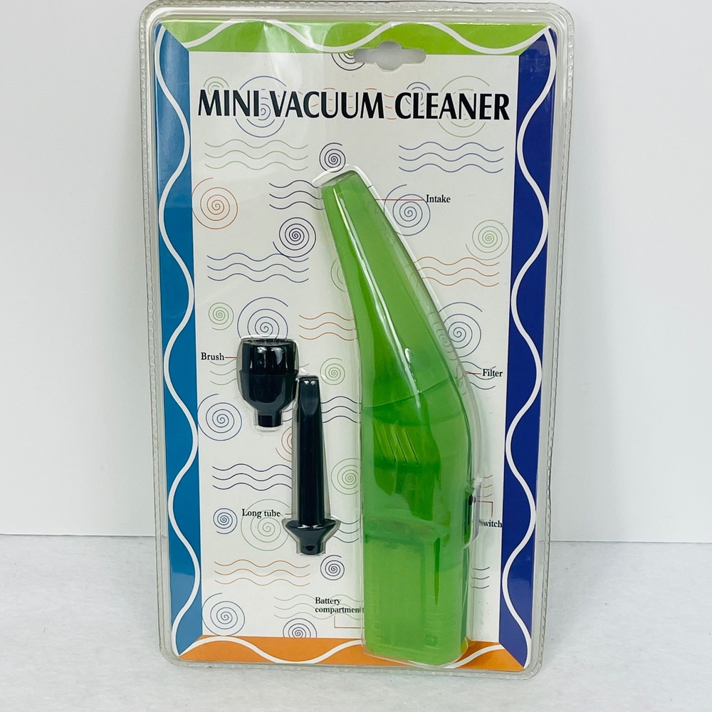 Dayton Hudson Mini Vacuum Cleaner Green Handheld Keyboard Car 092 03 0075 NEW